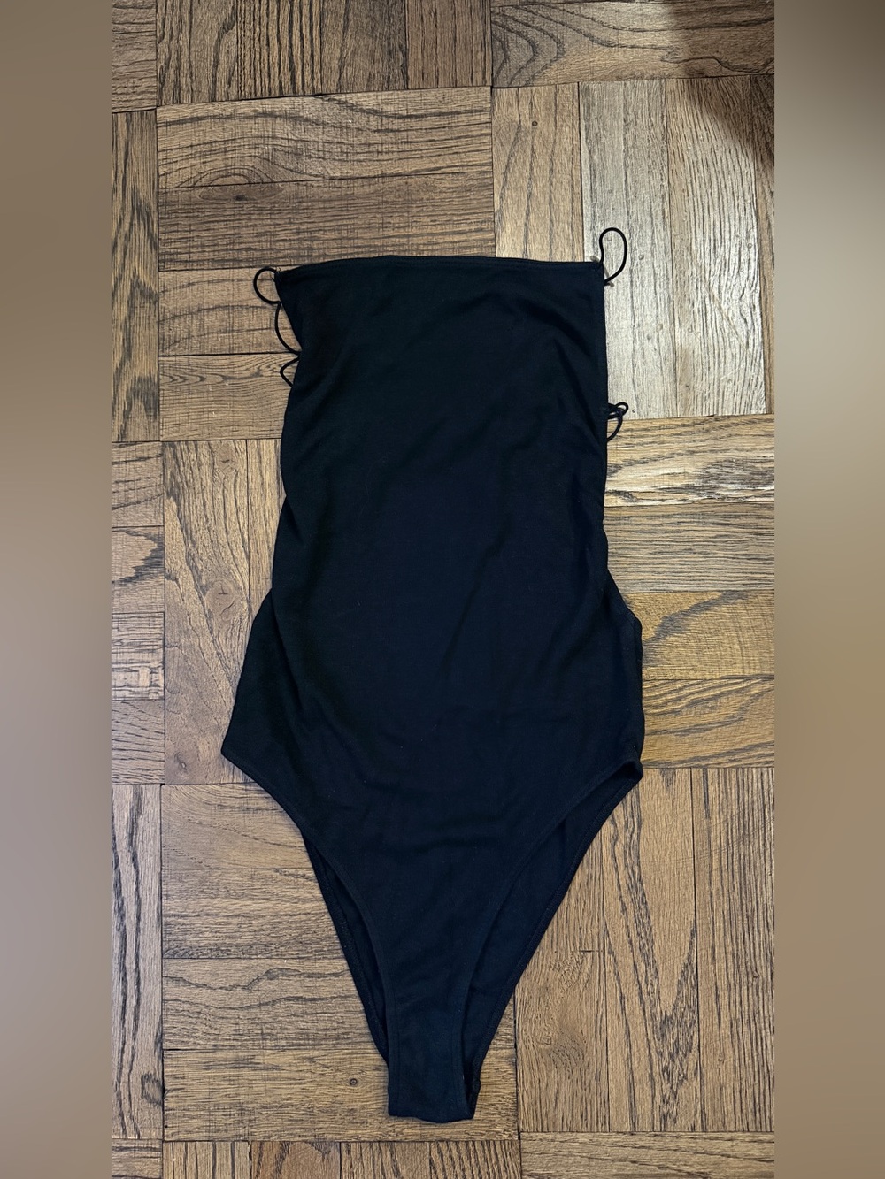 Brandy Melville Black One-Piece Bodysuit